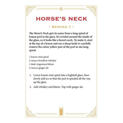 Whiskey Cocktail Cards A–Z by Adams Media