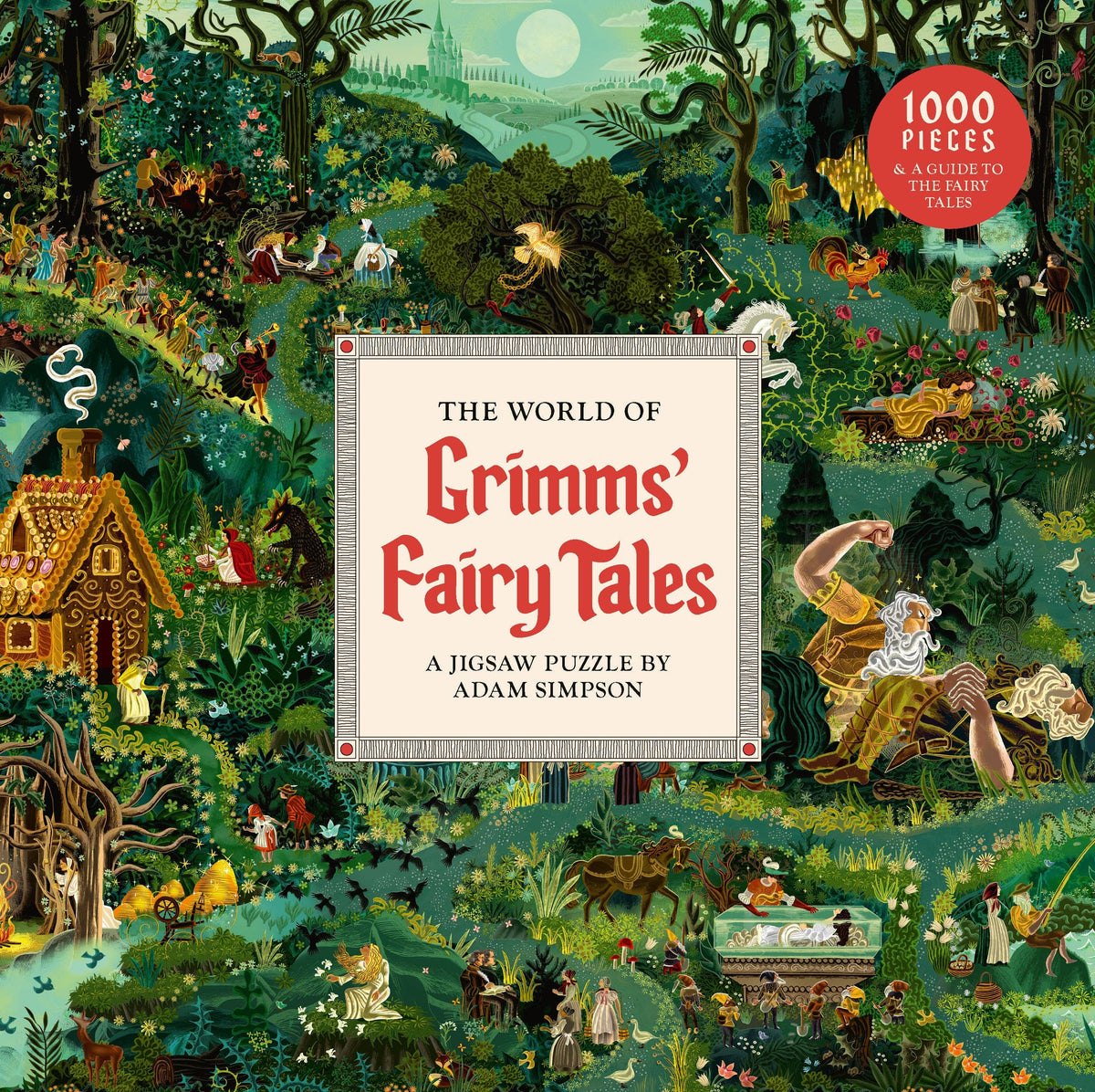 The World of Grimms' Fairy Tales 1000 Piece Puzzle