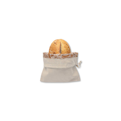 Artisan Bread Bag-Natural, Bakery Lane Lined
