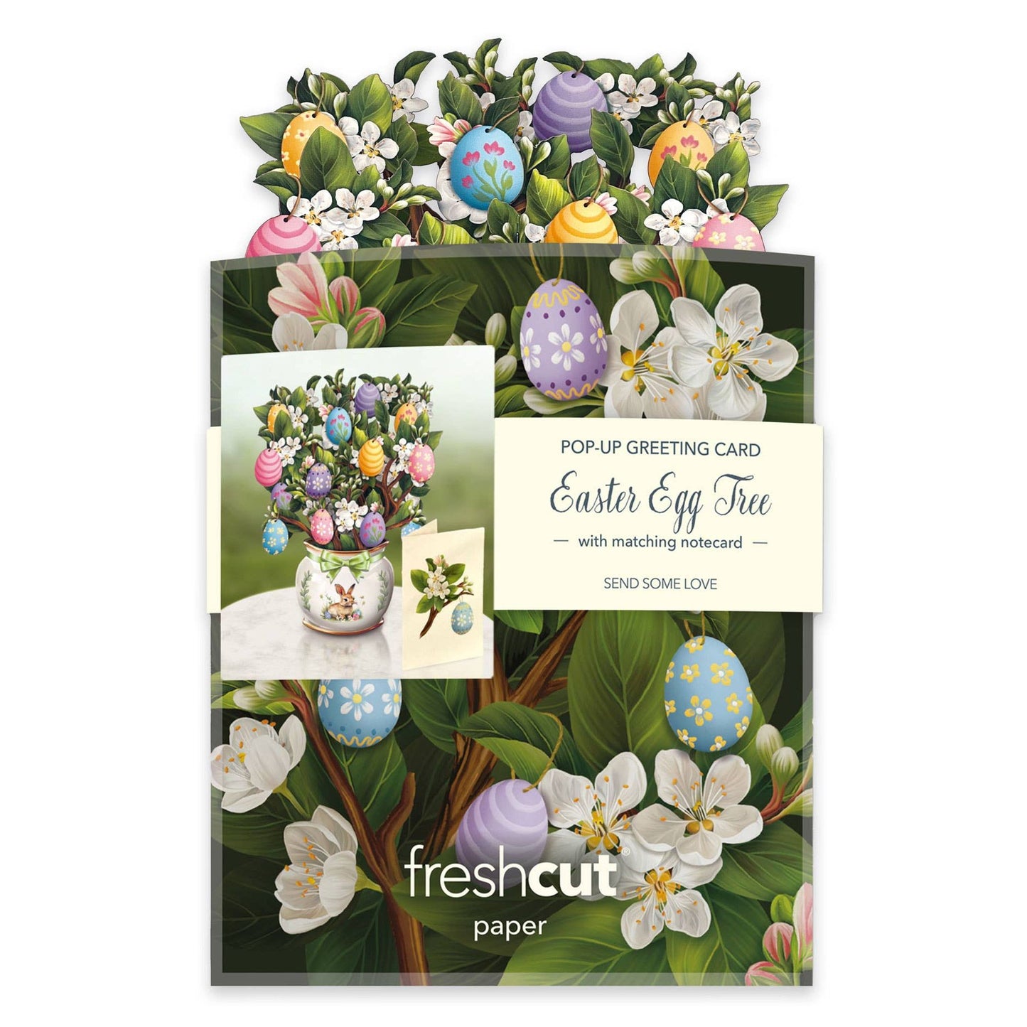 Mini Easter Egg Tree Greeting Card