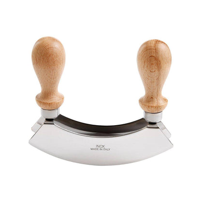 Fantes Aunt Marisa's Double Mezzaluna Knife, 5.5in