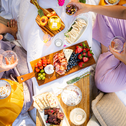 Artisanal Edible Flower Crackers