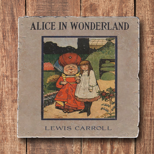 Classic Book Coaster - Alice in Wonderland - Lewis Carroll