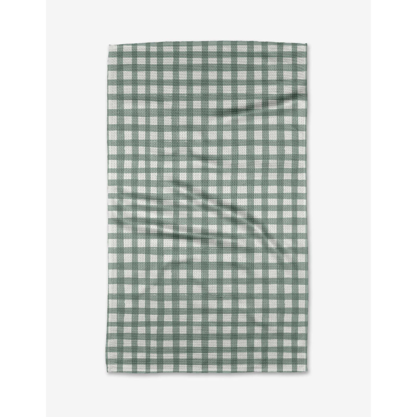 Picnic Gingham Geometry Tea Towel