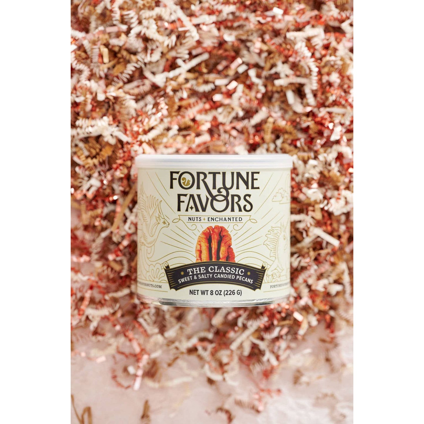 Fortune Favors The Classic Candied Pecans, 8oz