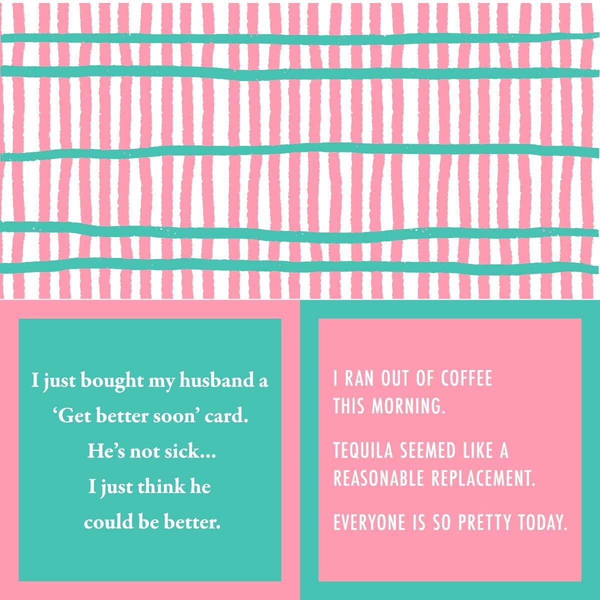 Get Better Soon | Funny Party Gift | Cocktail Napkin