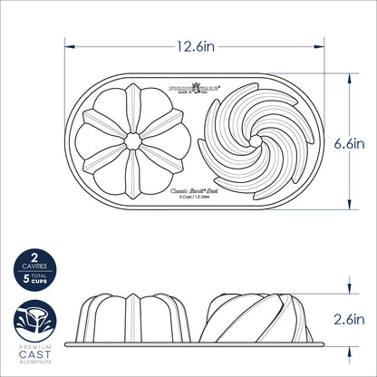 Nordic Ware Bundt ® Duet Pan