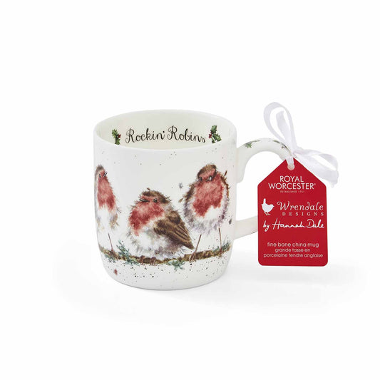 Wrendale Rockin Robins Mug