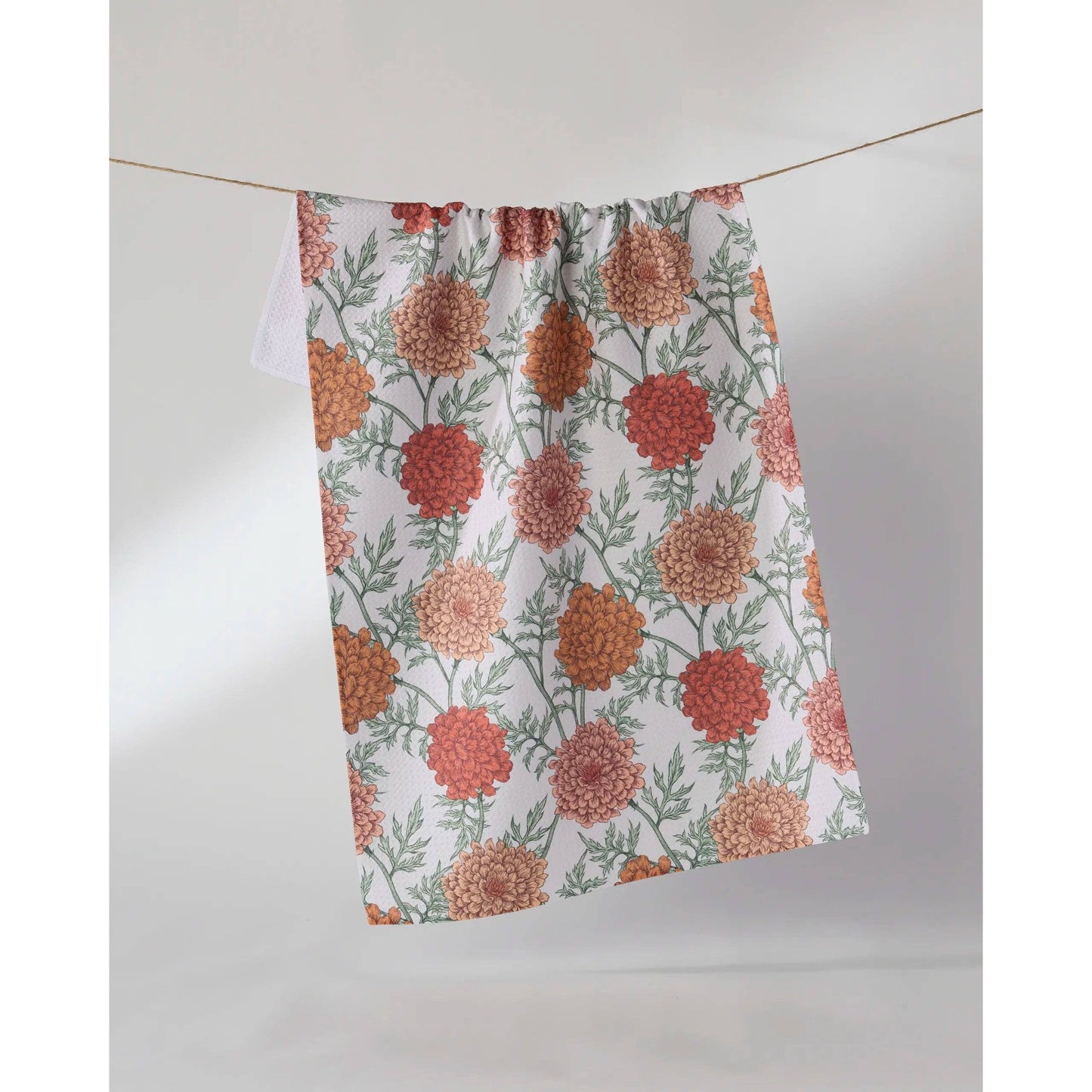 Marigold Manor Geometry Tea Towel