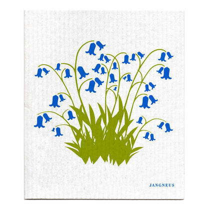 Swedish Dishcloth - Bluebells - Blue