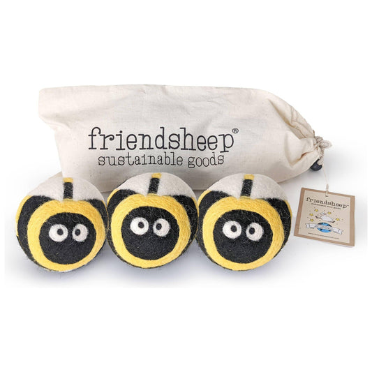Bee Trio Eco Dryer Balls - Set of 3