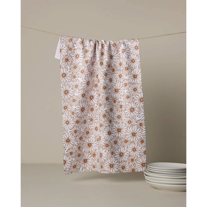 Daisy Trail Tea Towel