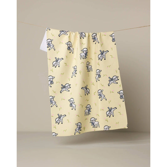 Little Lamb Tea Towel
