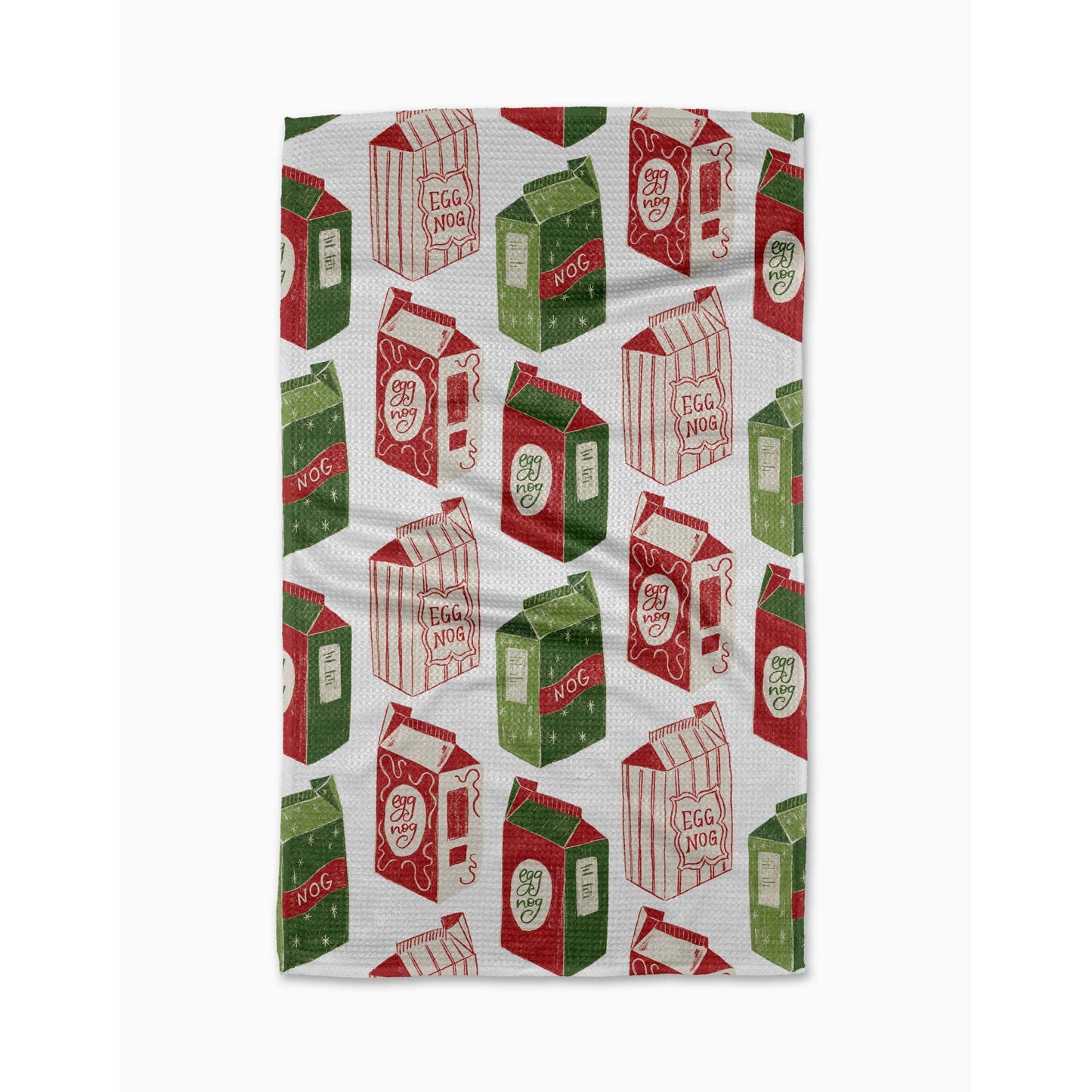 Christmas Eggnog Tea Towel