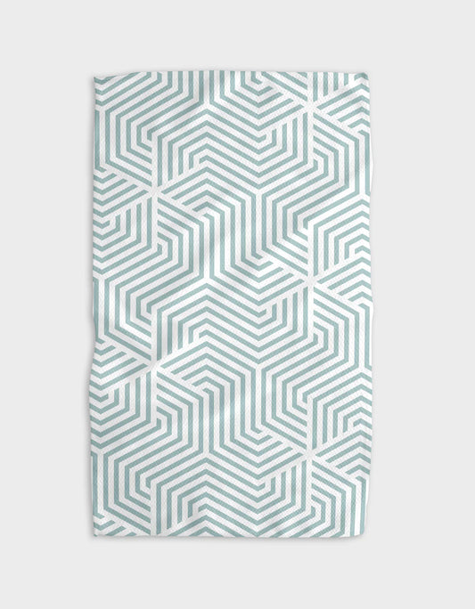 Aftermath Geometry Tea Towel