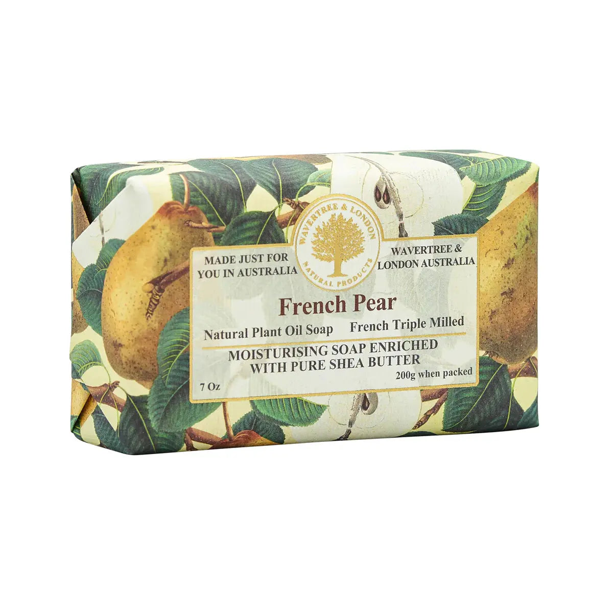 Australian Natural Soap French Pear Soap Bar Soap Browns Kitchen