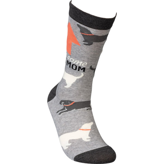 Awesome Dog Mom Socks - Browns Kitchen