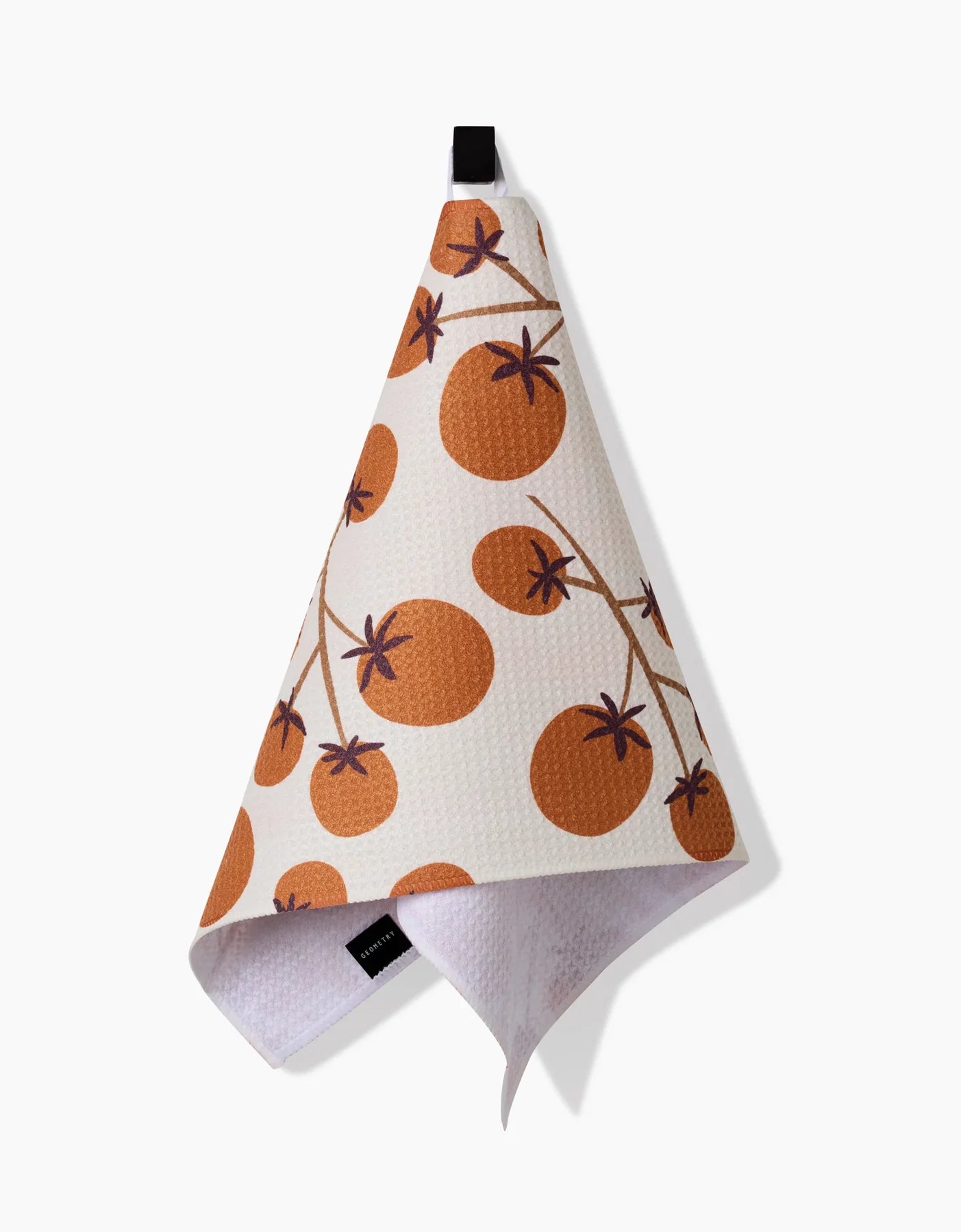 Tomato Harvest Geometry Bar Towel