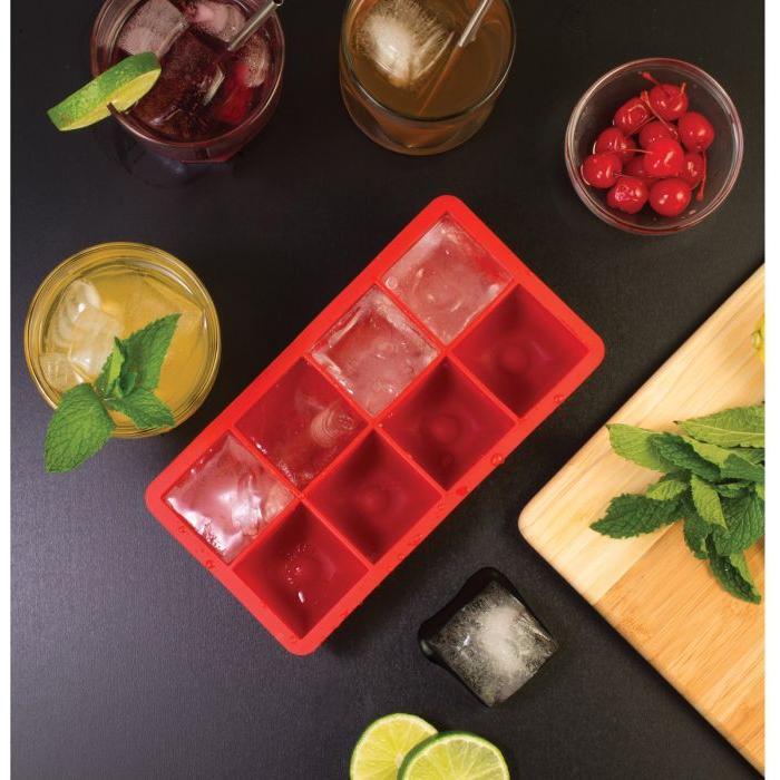 Big Block Red Ice Cube Tray - Browns Kitchen