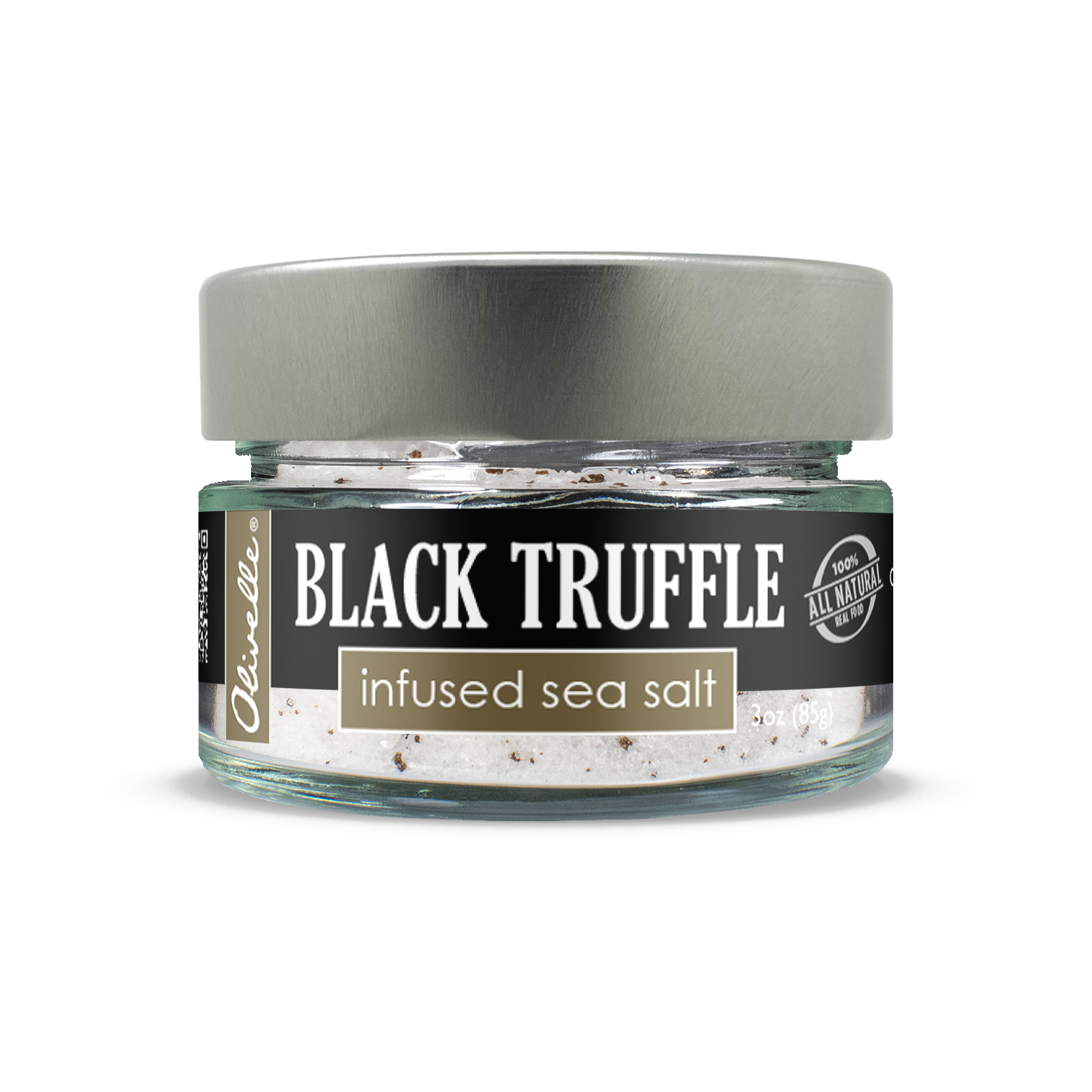 Black Truffle Sea Salt - 85g (3oz) Seasonings & Spices Browns Kitchen