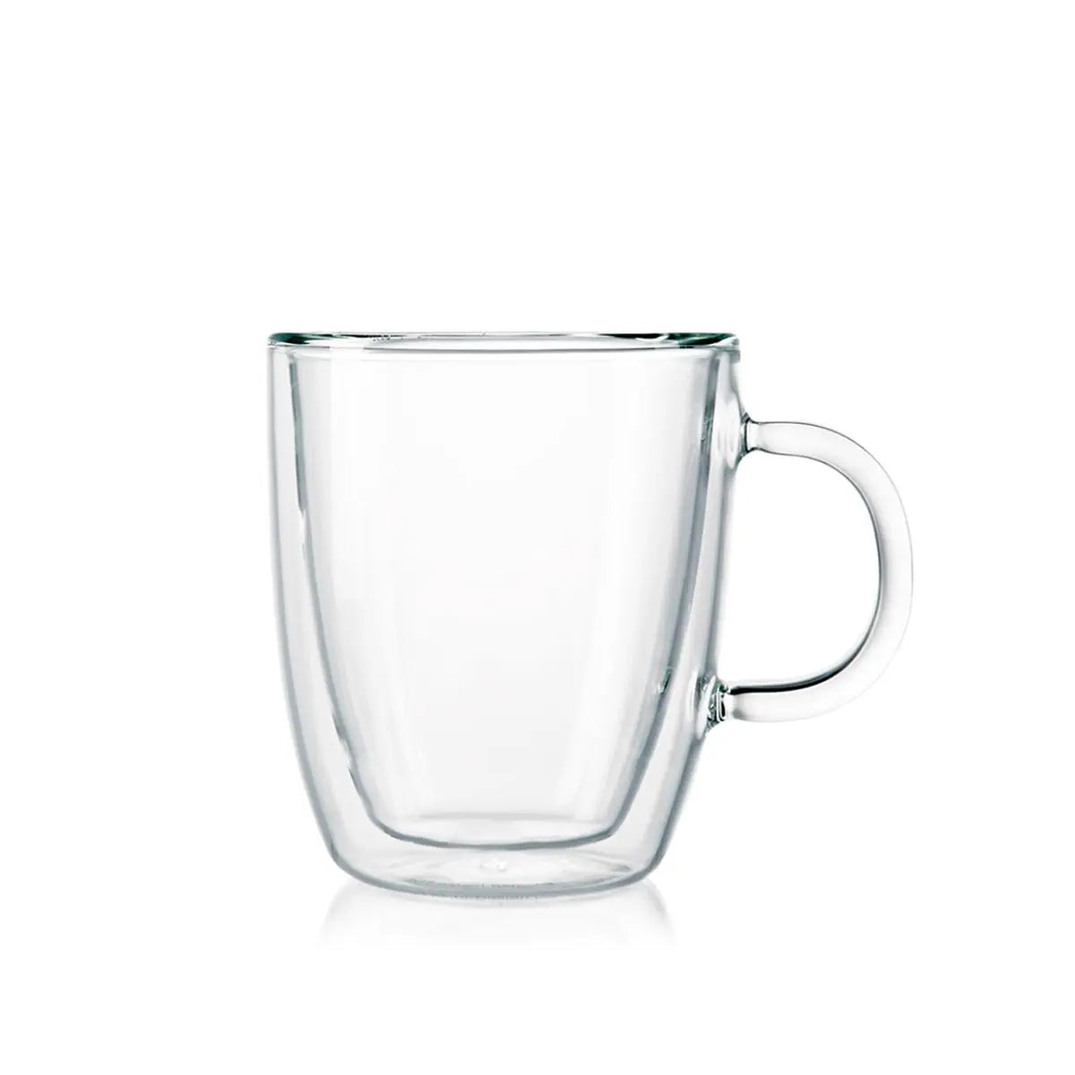 Bodum Bistro Double Wall Thermo-Glass Mugs (Set of 2) Coffee, Tea, Bar Browns Kitchen