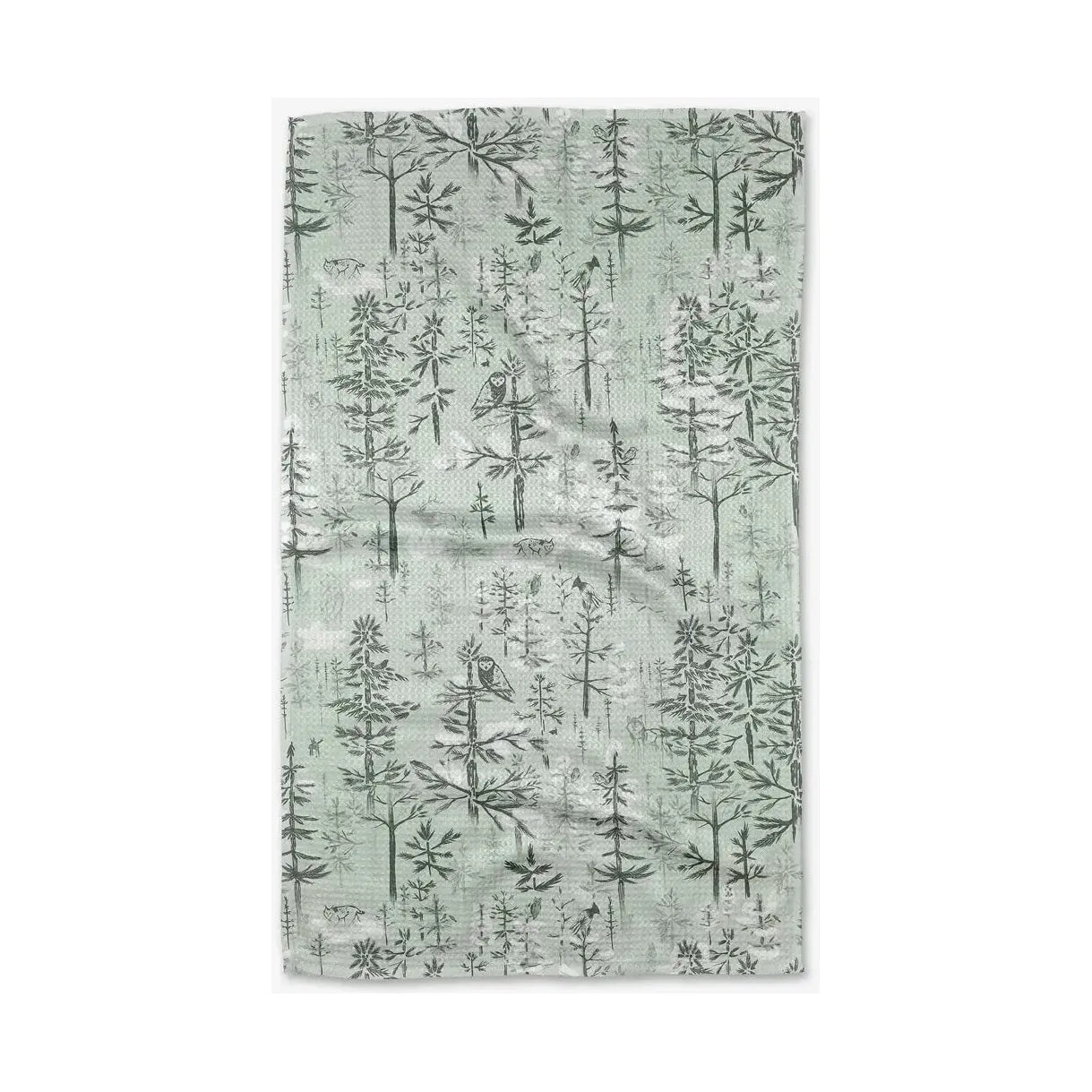 Boreal Forest Geometry Kitchen Tea Towel Kitchen Towels Browns Kitchen