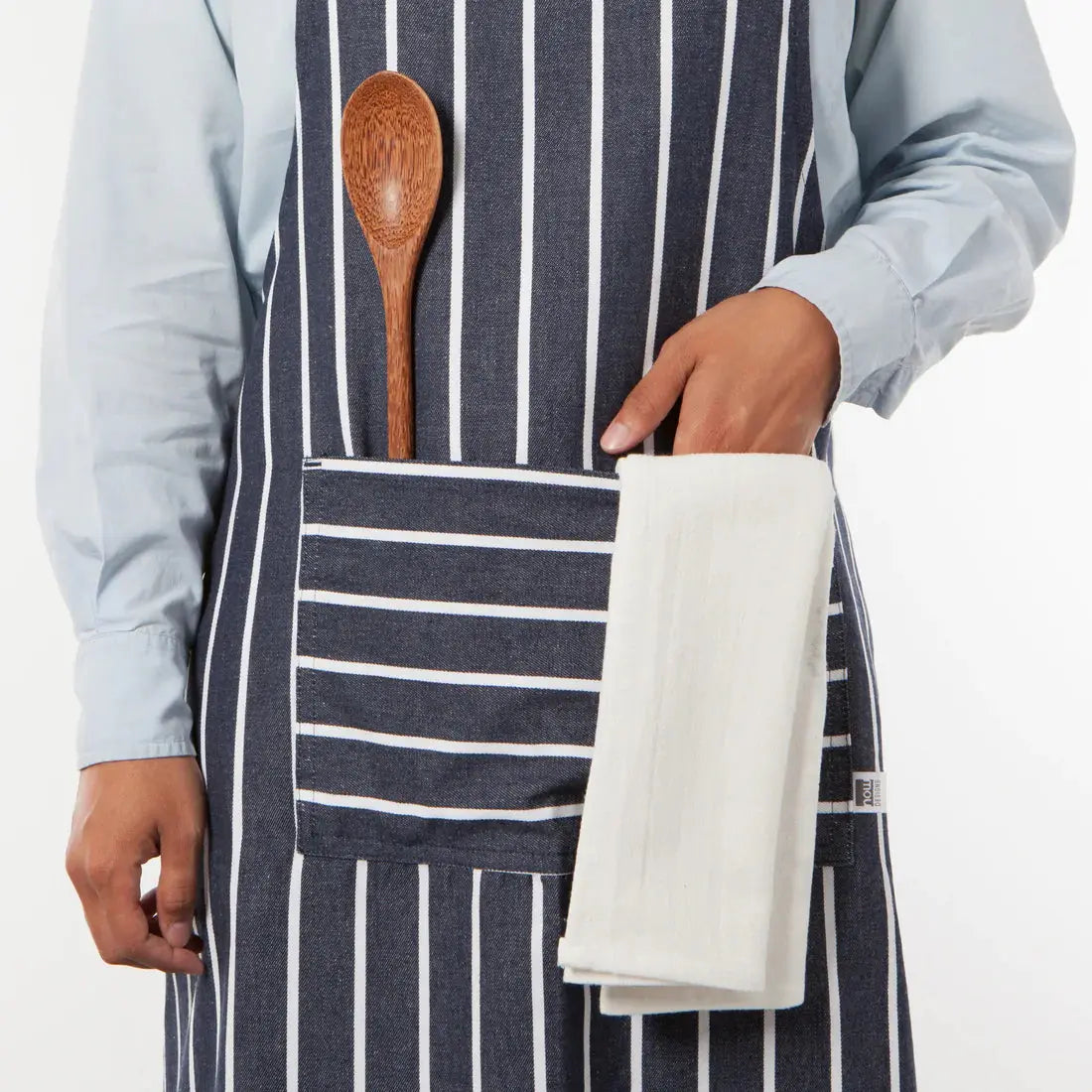 Butcher Stripe Oversized Mighty Apron NOW DESIGNS