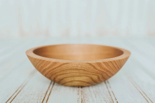 7 inch Cherry Bowl – Bee’s Oil Finish