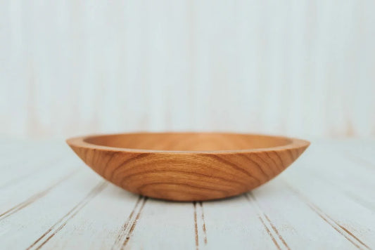 9-inch Cherry Bowl with Bee’s Oil Finish