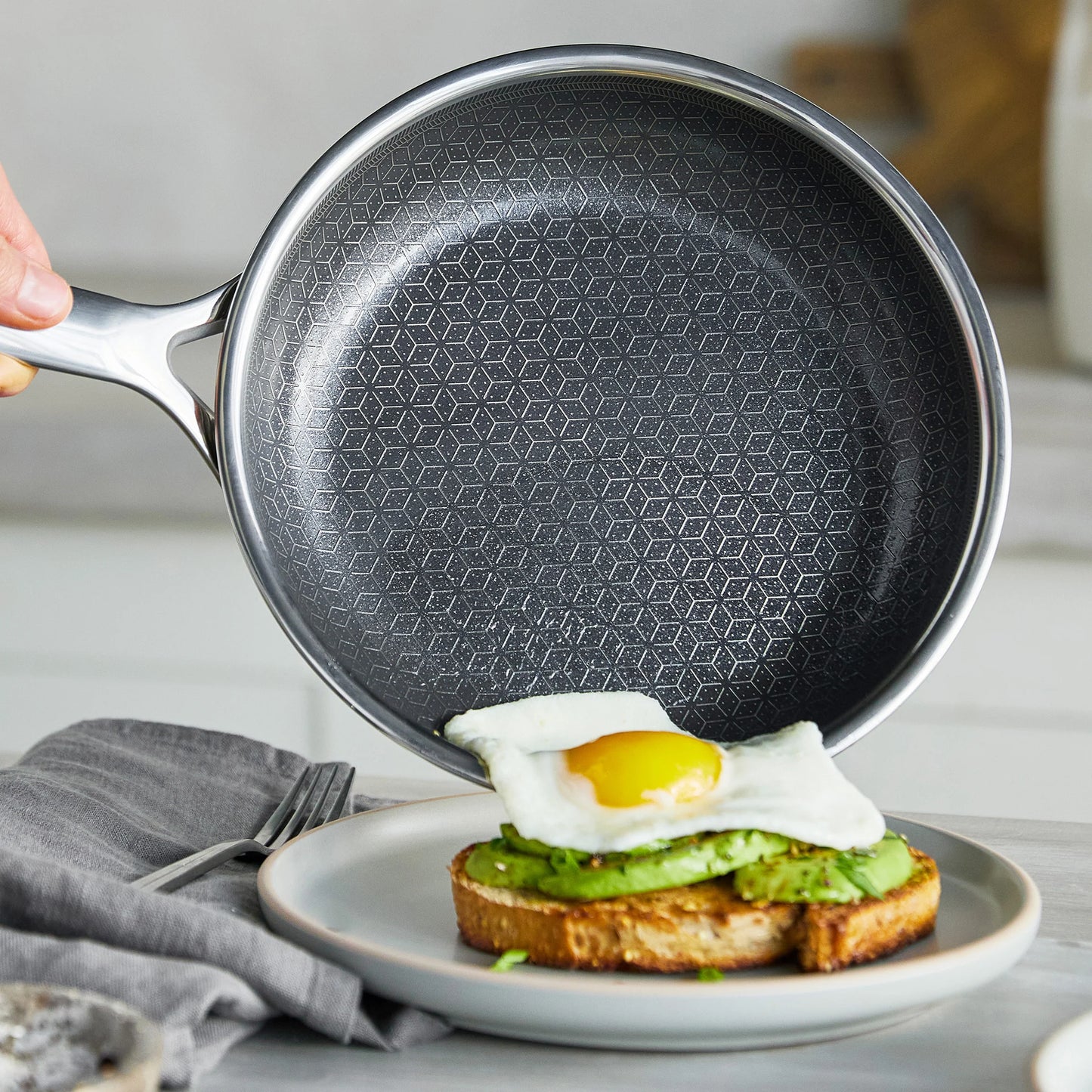 Green Pan Spectra Thermobond Hybrid Ceramic Nonstick Frypan, Set of 2