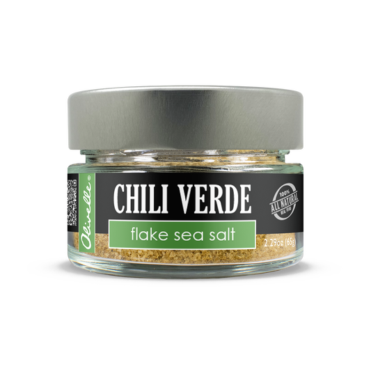 Chili Verde Flake Sea Salt -65g (2.29oz) Seasonings & Spices Browns Kitchen
