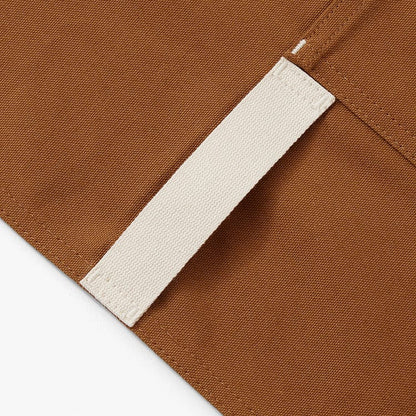 Hedley & Bennett Essential Apron in Cider Brown w/ Vanilla Straps