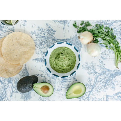 Taco Party Bowl in Coastal Stripe