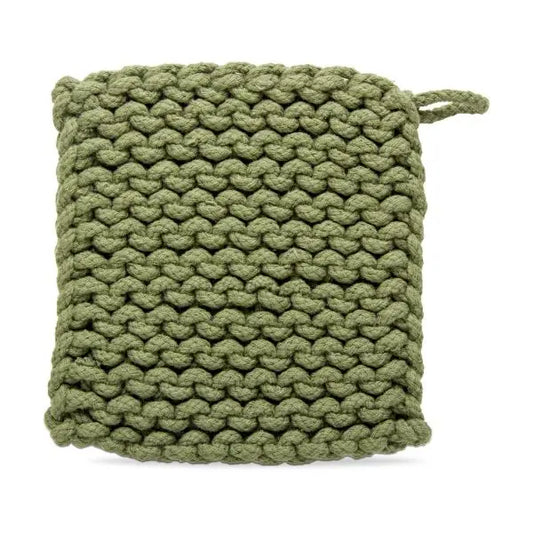 Tag Crochet Olive Trivet TAG