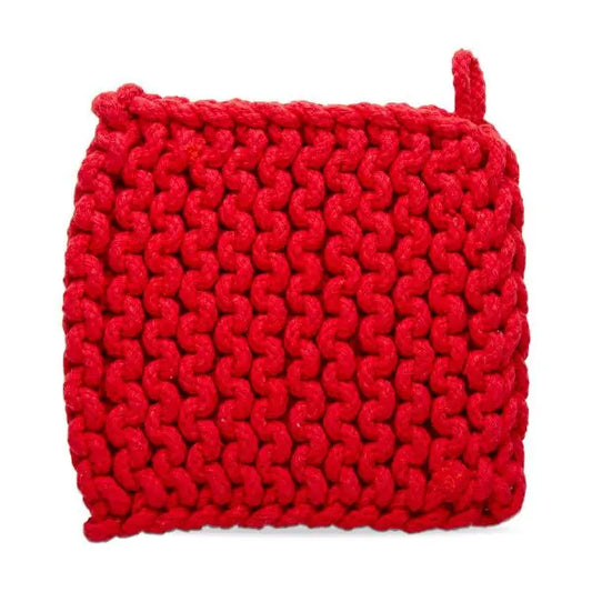 TAG Crochet Red Trivet TAG