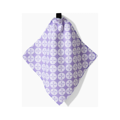 Button Vines and Daisies Geometry Dishcloth Set