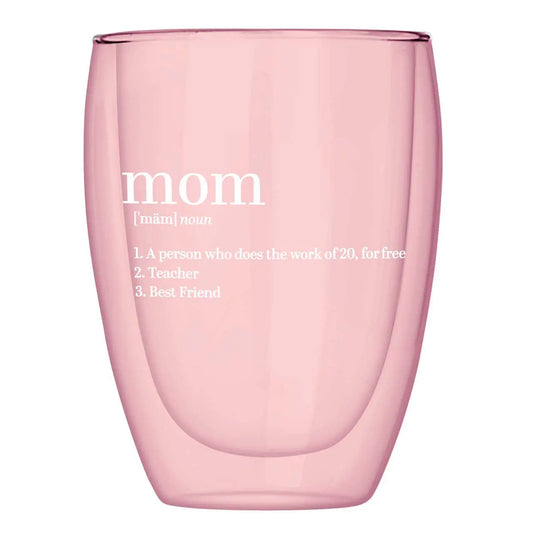 Double-Wall Stemless Glass - Mom Drinkware Browns Kitchen