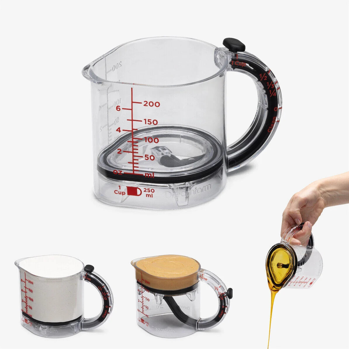 Dreamfarm Upcup 1 Cup Measuring Cup