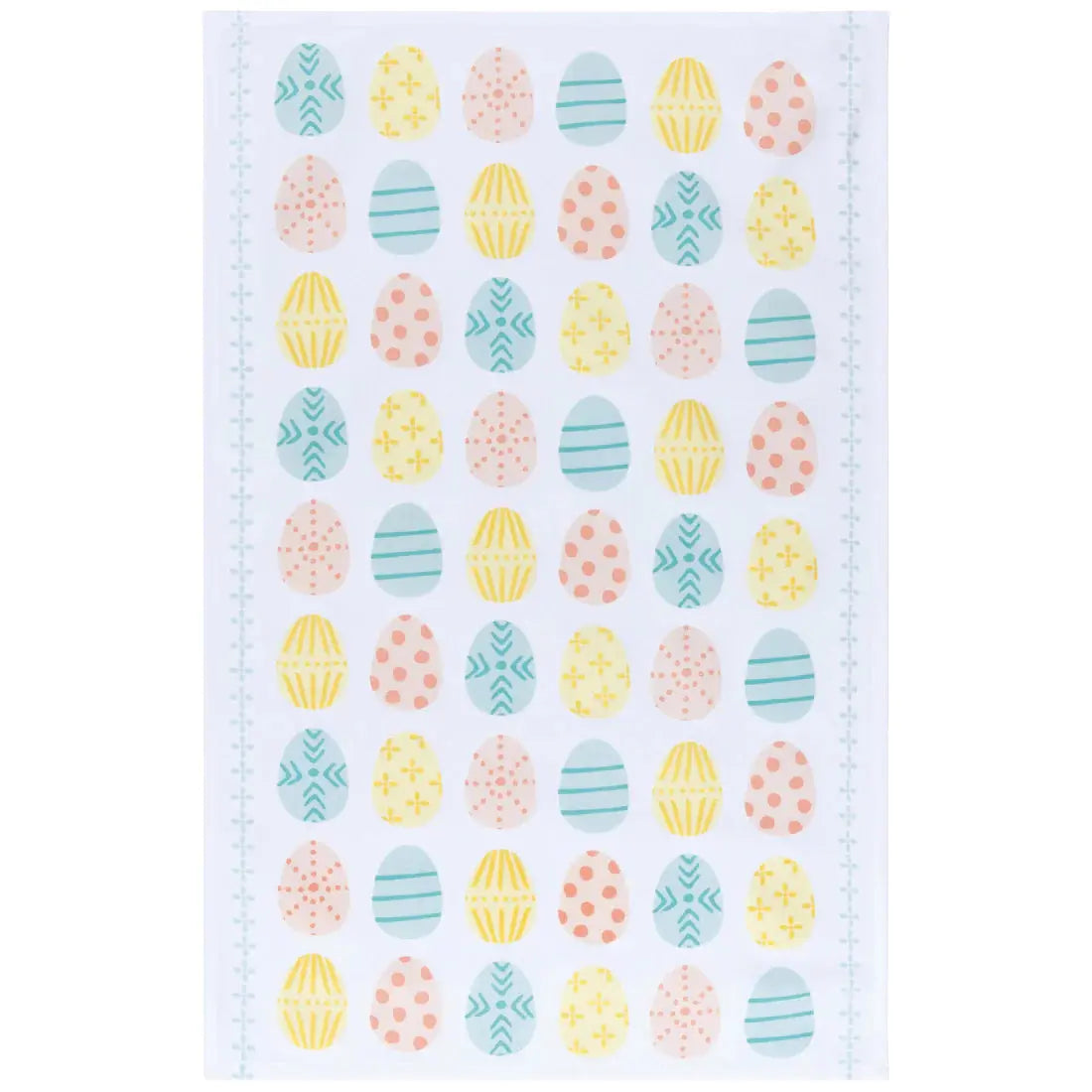 Easter Eggs Coordinated Dishtowels Set of 2 NOW DESIGNS