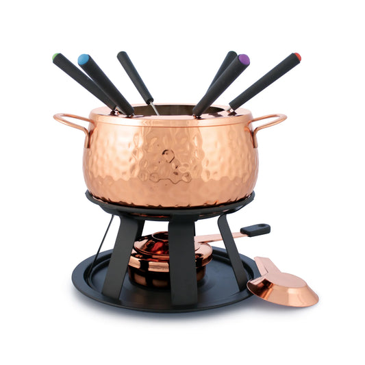 Swissmar Biel Copper Fondue Set