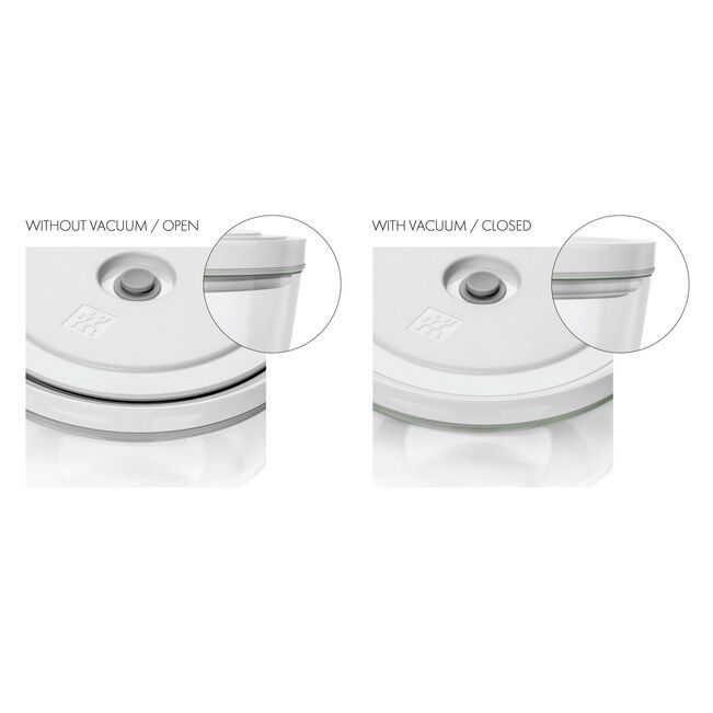 Fresh & Save Vacuum Bowl Set Stainless Steel 6 pc