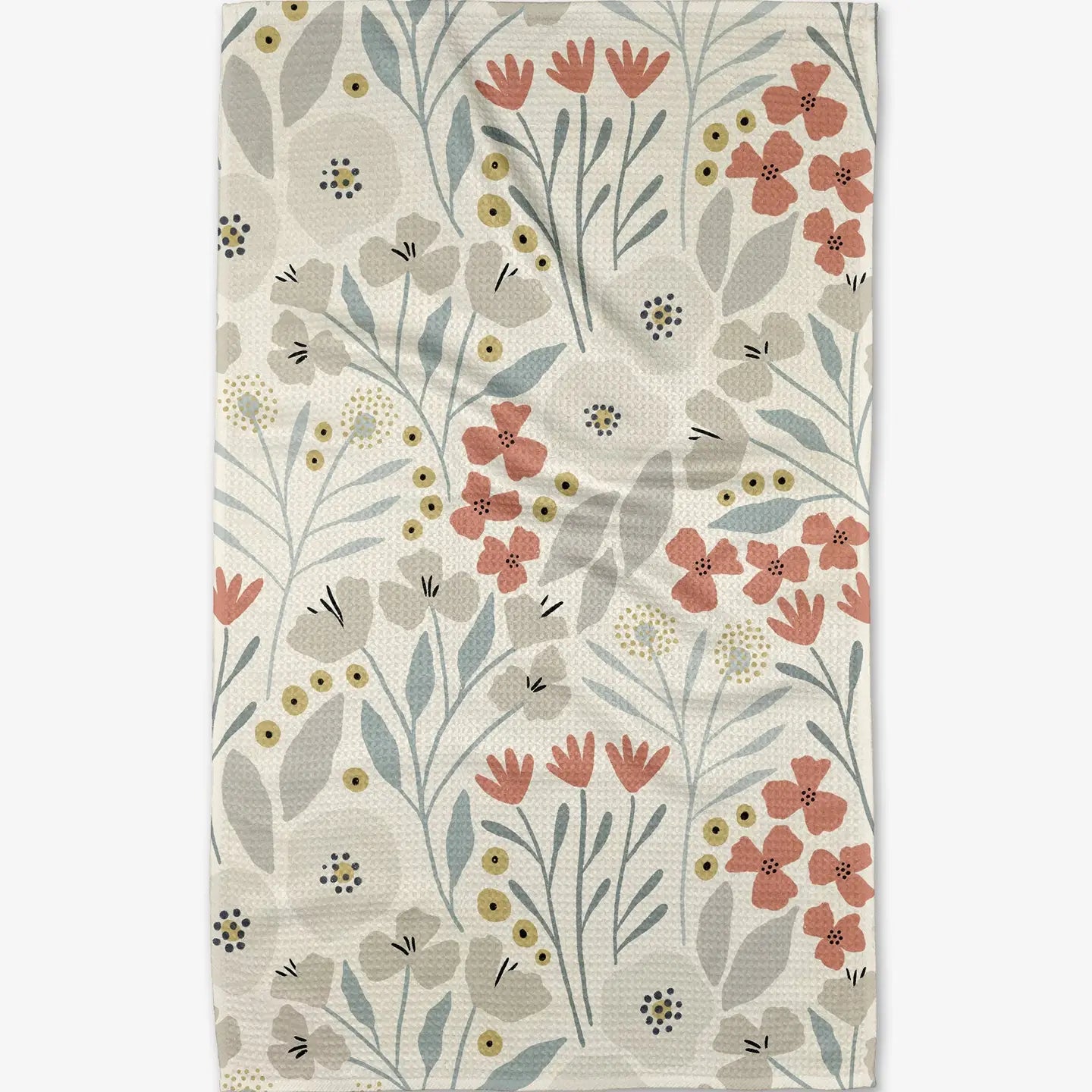 Fiona Cream Geometry Tea Towel - Browns Kitchen