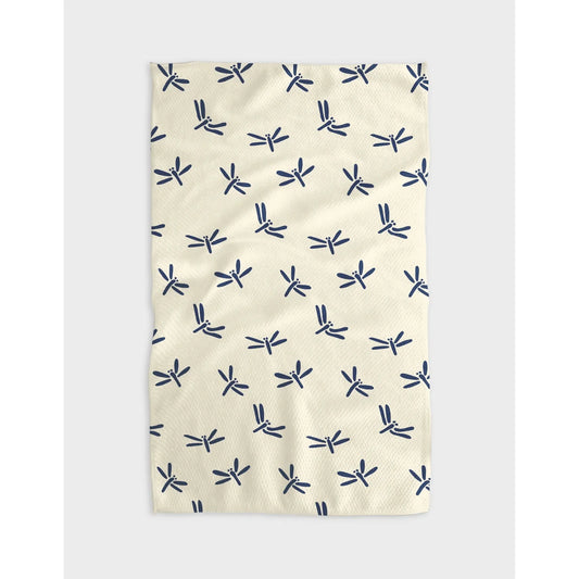 Flying Around Geometry Tea Towel