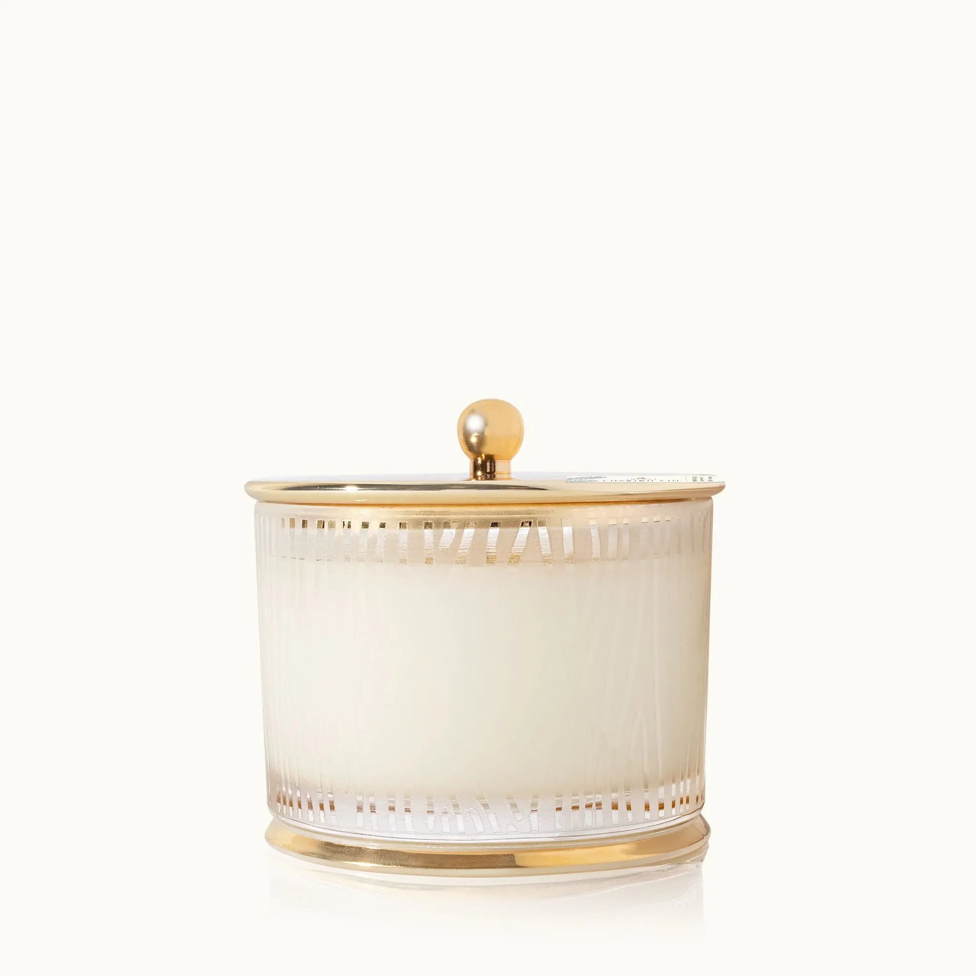 Frasier Fir Gilded Frosted Wood Grain Candle THYMES