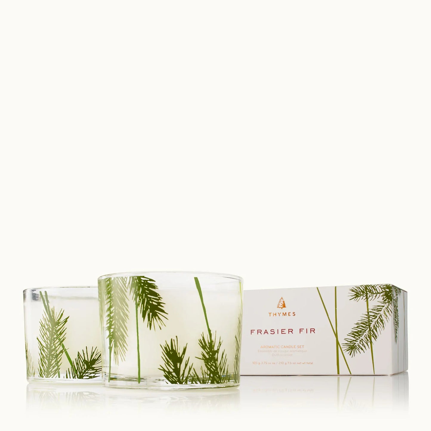 Frasier Fir Pine Needle Candle Set THYMES