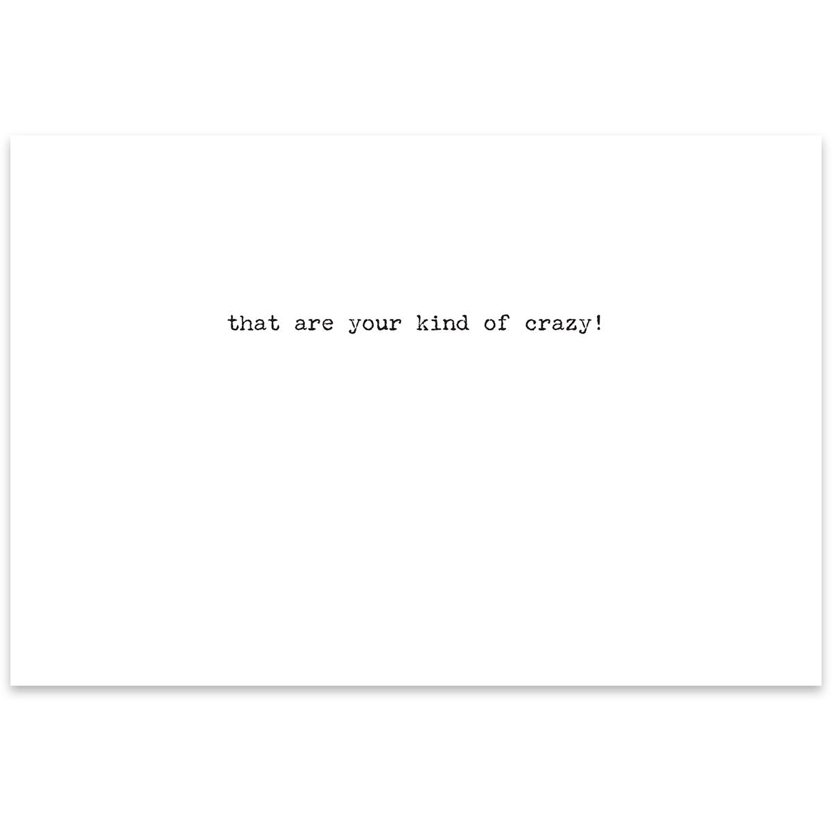 Friendship Greeting Card - Browns Kitchen