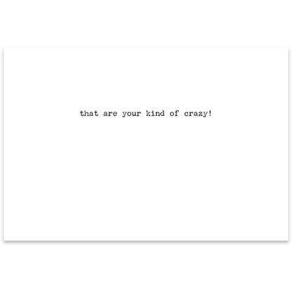 Friendship Greeting Card - Browns Kitchen