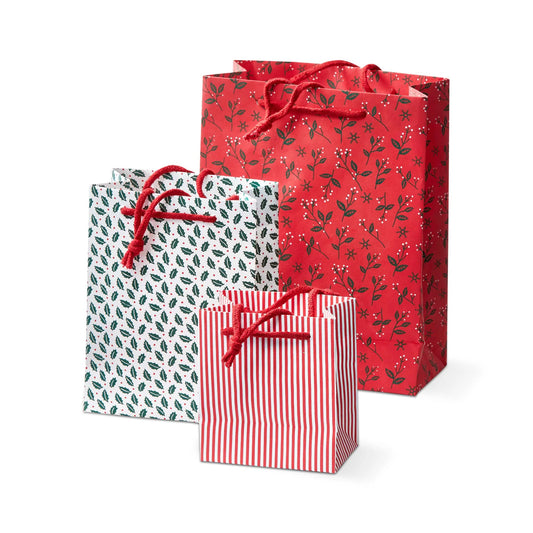 Tis The Season Gift Bag Set of 3