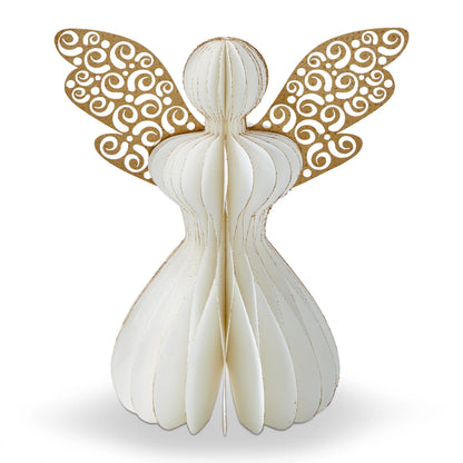 Glimmer Paper Angel Decor Small