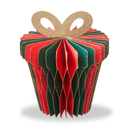Glimmer Paper Present Decor Small